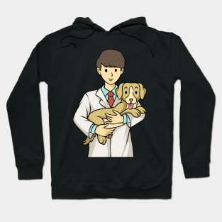 Dog With Vet Veterinarian Dogs Hoodie